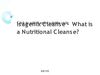 Isagenix Cleanse