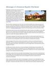 Advantages of a Dominican Republic Villa Rental