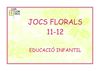 Jocs Florals Educació Infantil 2011-2012