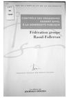 Fondation Raoul Follereau Rapport IGAS 2002 Sommaire