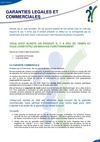 GARANTIES LEGALES ET COMMERCIALES