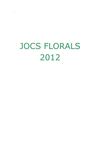 JOCS FLORALS 2012
