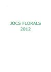 JOCS FLORALS 2012