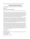 Online Gaming Market in China 2012