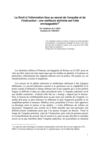 DROIT A L'INFORMATION