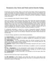 Parameters, Key Terms and Tricks used in Security Testing