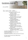 Sarra Info Mai 2012 : le sens du culte