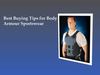 Best Buying Tips for Body Armour Sportswear