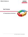 Best Practices for Challenge/Response Authentication 