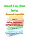 TOME 3 Journal d'une classe lectrice 4èmeB collège Alain-Fournier FREYMING-MERLEBACH