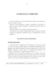 Présentation des "bas niveau" de qualification