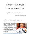 SUCCESS:BUSINESS ADMINISTRATION