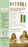Onteora Budget Newsletter 2012