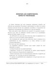 Modifier les compétences aspects théoriques