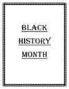 BLACK HISTORY MONTH