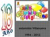 Extensión Villanueva 18 Años