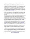 A Reputable DC Online Marketing Firm will Give you the Marketing Advice you Need to Succeed Online