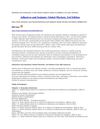Adhesives and Sealants Global Markets, 3rd Edition