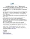 AAA support Health care Benefits of Impact investing