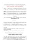 ARRETE n° 870 CM du 4 juillet 2001 portant approbation du règlement intérieur de la chambre des notaires, JOPF du...