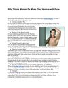 Silly Things Women Do When They Hookup with Guys