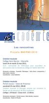Programme BAO-PAO 2012