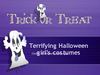 Terrifying Halloween girl’s costumes
