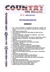 Country Web Bulletin Mai/Juin 2012