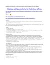 Challenges and Opportunities for the Wealth Sector in France