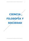 Ciencia, filosofía y sociedad
