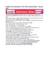 Publish Green Released A New Diet/Lifestyle Book – Chrisso Diet