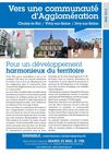 Vers une communauté d’Agglomération - mai 2012