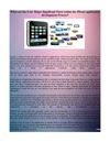 What are the Four Major Significant Parts within the iPhone application development Process