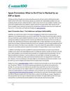 Spam Prevention What to Do If You're Marked by an ESP as Spam