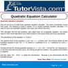 Quadratic Equation Calculator