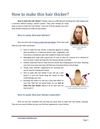 How to make thin hair thicker