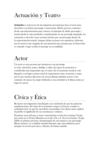 Todo Sobre La Actuación y Teatro.