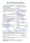 Bilan et développement de compétences