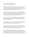 Internet Marketing Business