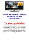 Watch Suburgatory Season 1 Episode 22 The Motherload