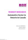 Automotive Sector in Ontario in Canada