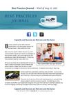 Capacity and Success Not the Same-Best Practices Journal 05-21-2012