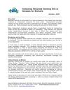 Collecting Recycled Cooking Oils or Greases for Biofuels 