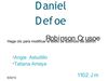 Daniel Defoe-robinson crusoe