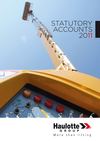 Haulotte Group - Statutory accounts 2011