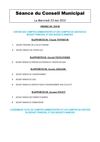 Ordre du jour 23/05/2012