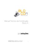 Manual Técnico de Instalação Sistema Geobloco A