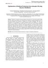 Optimization of Biodiesel Production from Jatropha Oil Using Reactive Distillation 