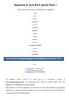 Voici les résultats du quiz "spécial polars" ! 