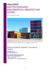 Boletín de novedades de Arquitectura y Diseño de la Biblioteca Hypatia de Alejandría, nº 25